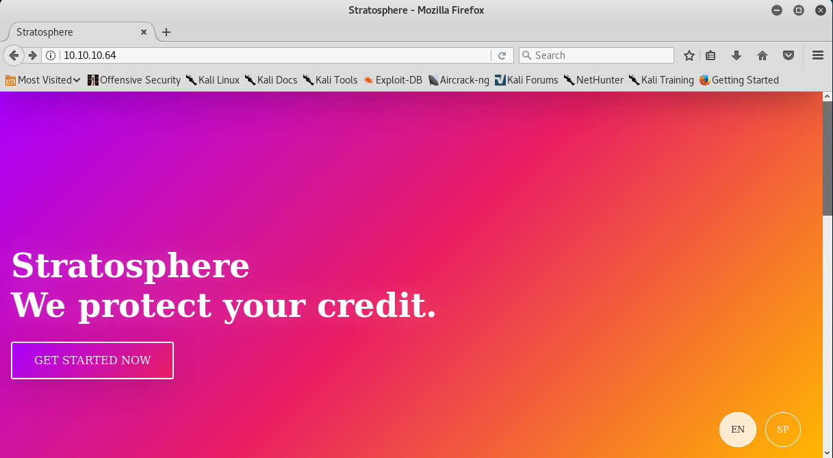 "Stratosphere Homepage"